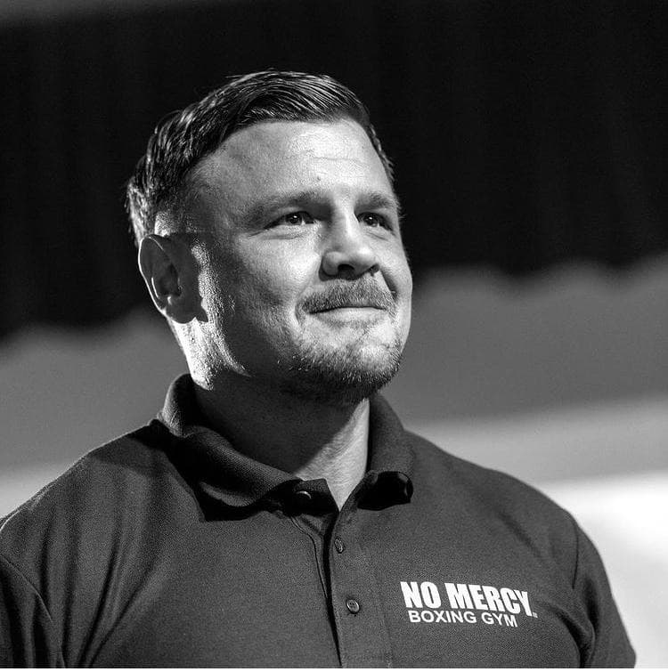 Steve coaching in the ring